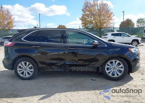 2020 Ford Edge Titanium из США, поврежденный, VIN 2FMPK4K92LBA15514